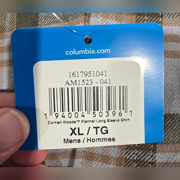 Columbia Men's Cornell Woods Flannel Plaid Longsleeve Size XL - Picture 4 of 7